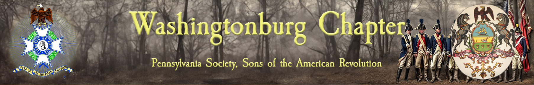 Washingtonburg Chapter, SAR Banner Image 3